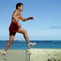 Haruki Murakami, entrenándose para la maratón